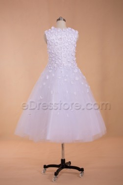 tea length first communion dresses