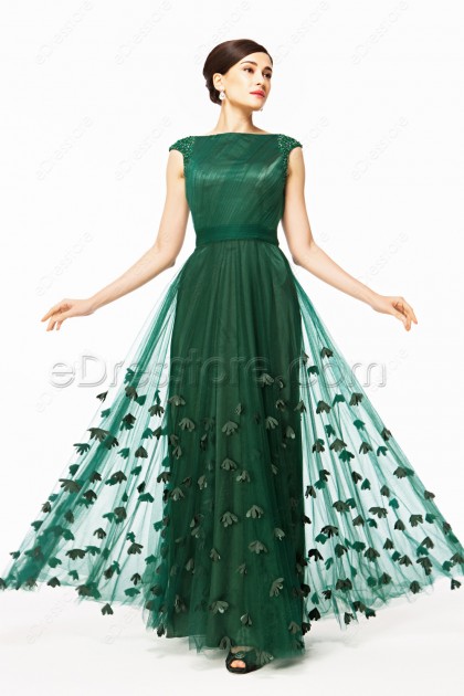 Forest Green Prom Dress