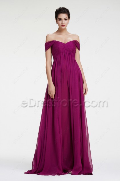 Magenta Bridesmaid Dresses 7