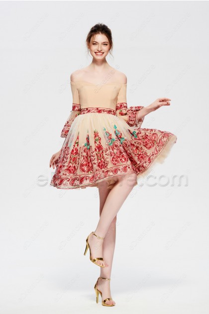 boho short formal dresses