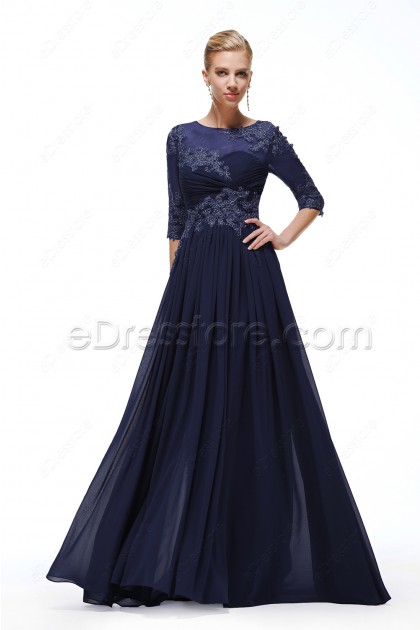 modest evening gowns plus size