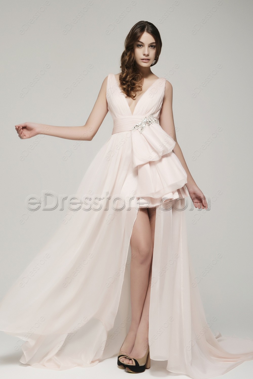 cape gown for wedding