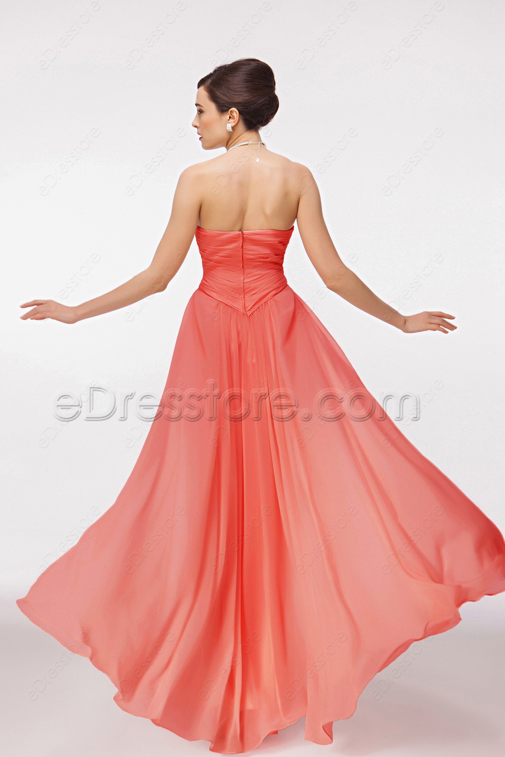 Coral Bridesmad Dresses for Maternity