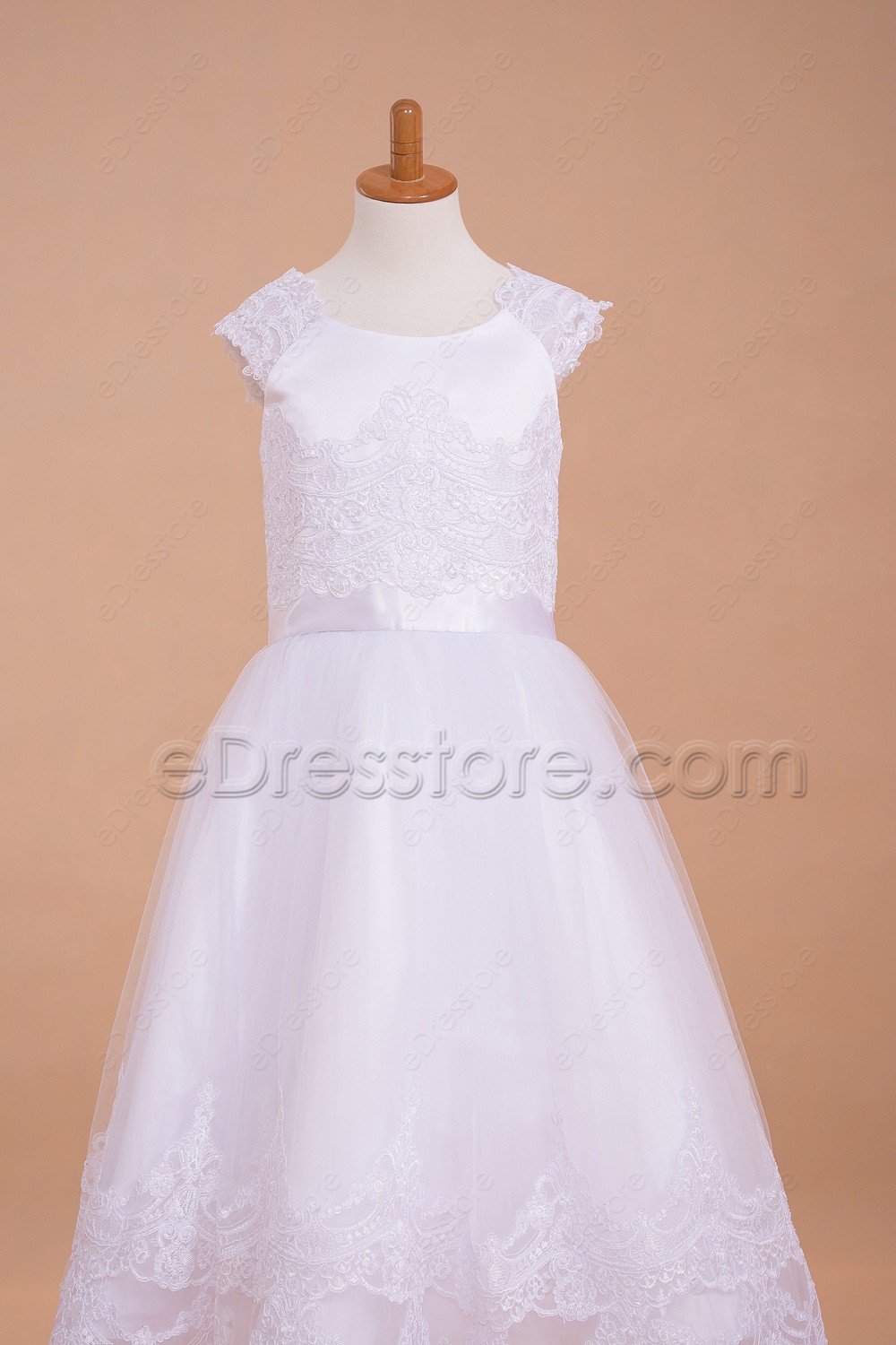 white gown for first holy communion