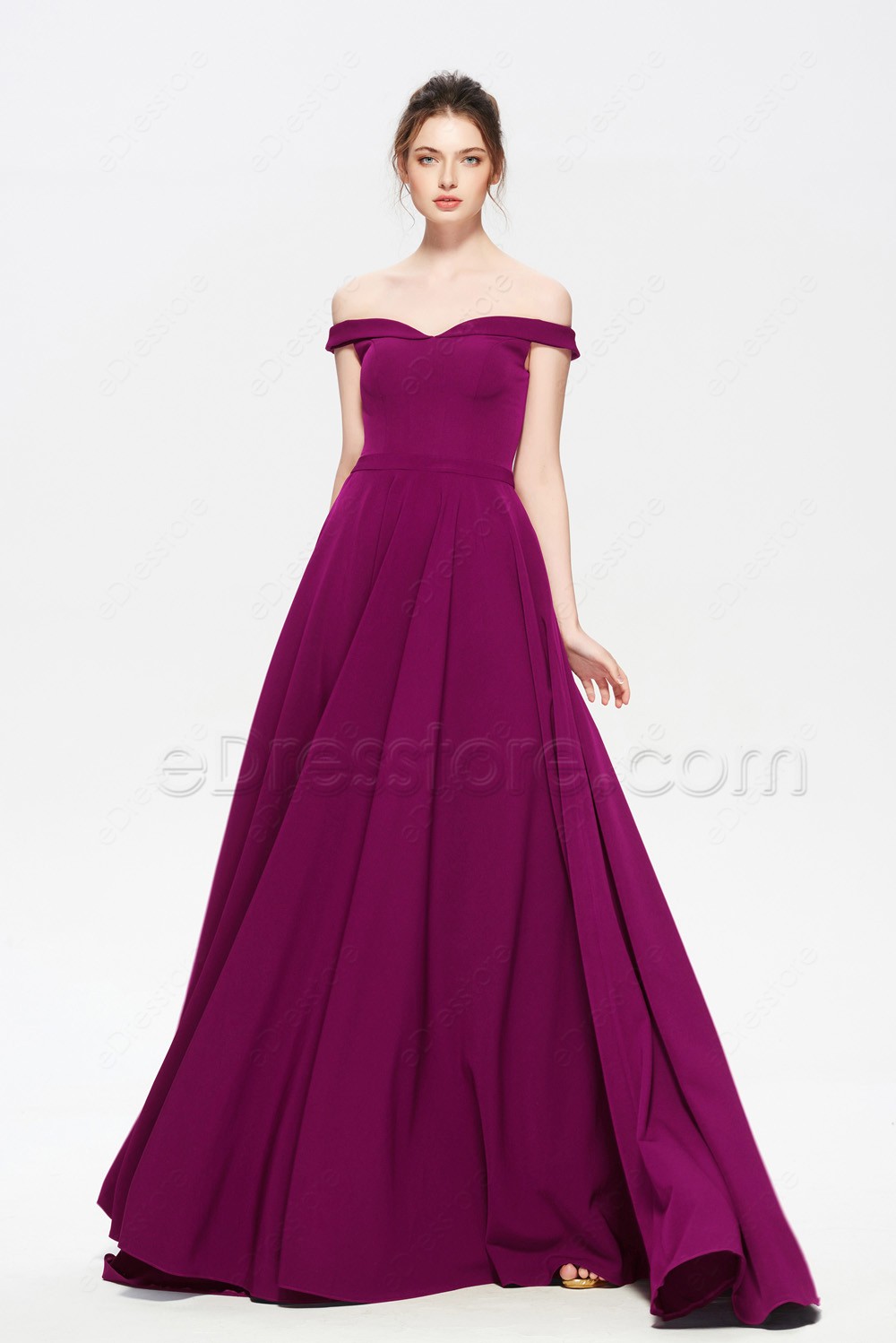 Magenta Formal Dress Online Store, UP ...